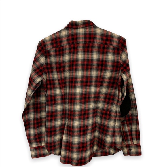 EUC Ralph Lauren Sport Size 10 - Plaid Red, Black, Gray | Button Down shirt - Picture 6 of 6